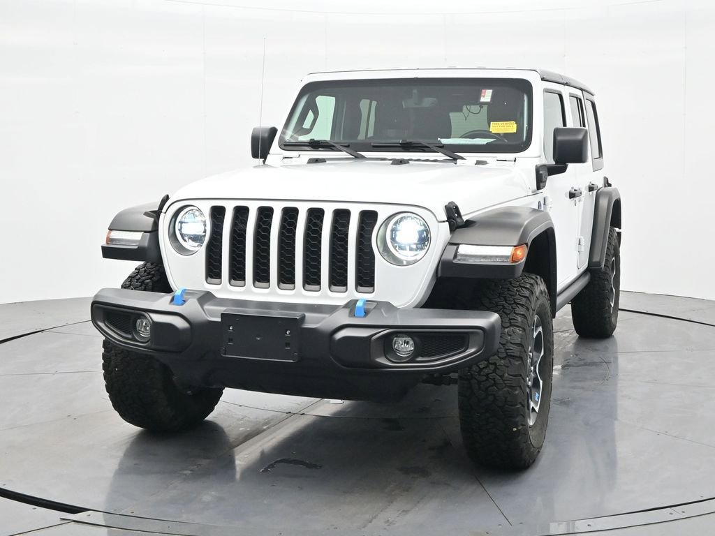 Used 2023 Jeep Wrangler Unlimited Rubicon 4xe w/ Cold Weather Group AWD/4WD image 3