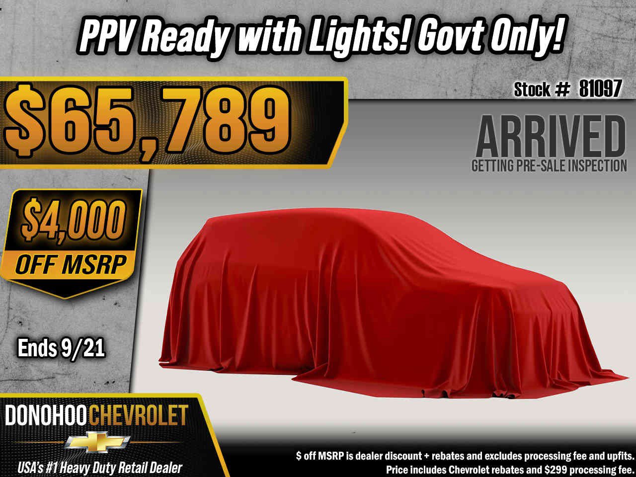 New 2025 Chevrolet Tahoe 2WD image 1