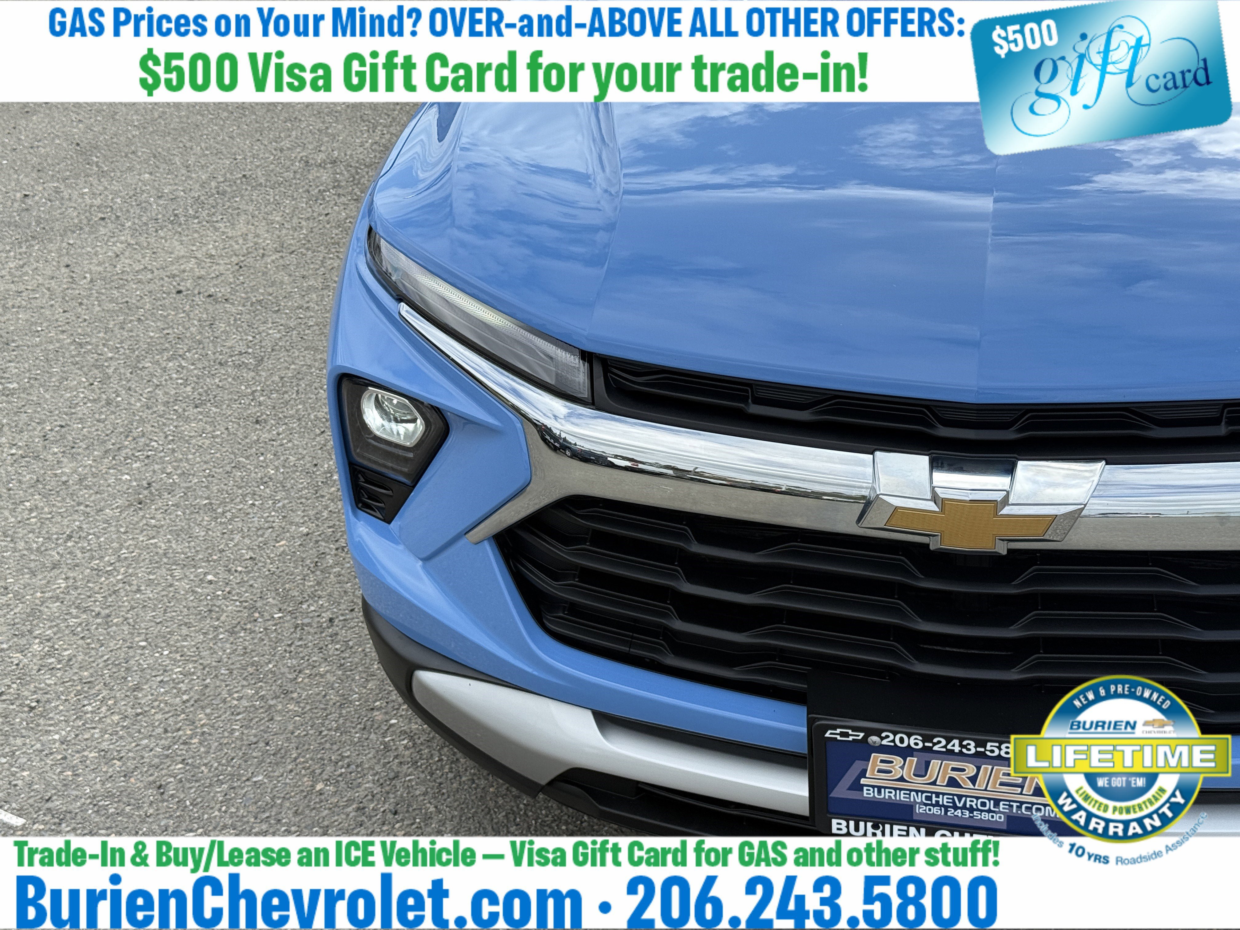 Used 2024 Chevrolet TrailBlazer LT w/ LT Cold Weather Package AWD/4WD image 39