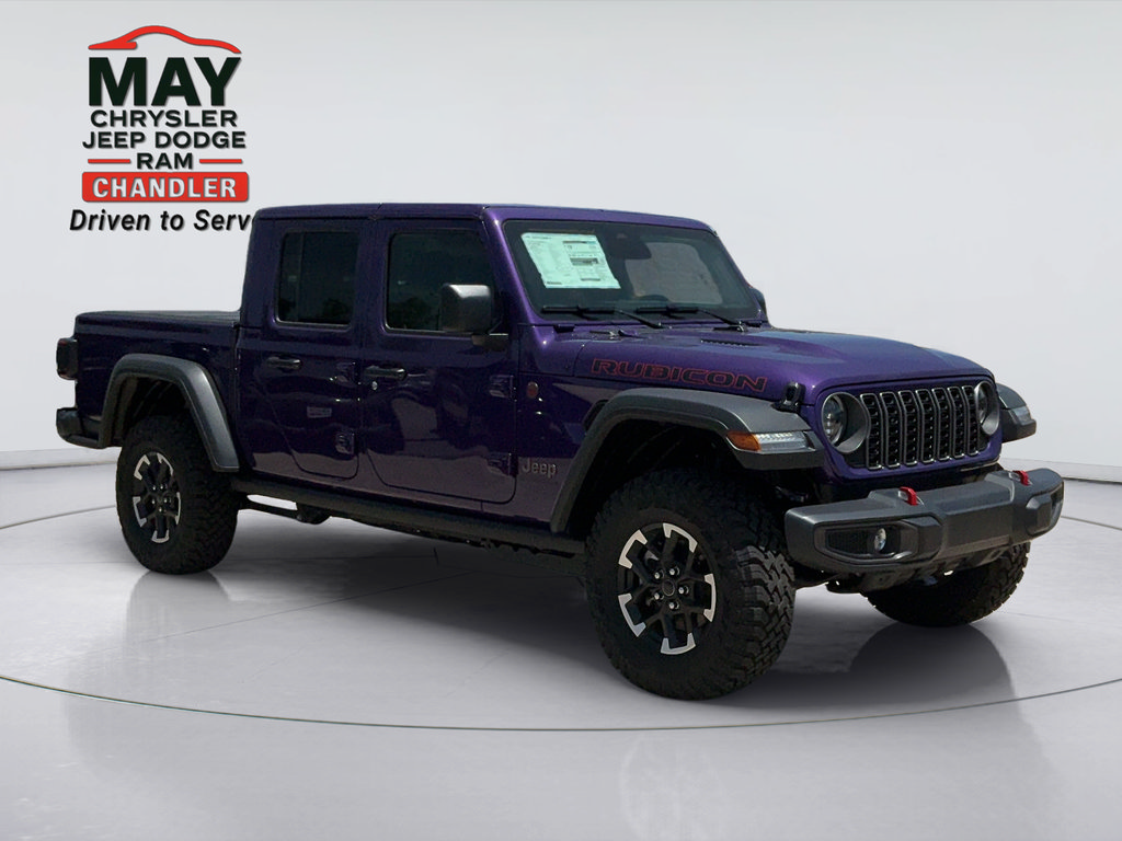 New 2026 Jeep Gladiator Rubicon w/ Steel Power Dome Hood Package
