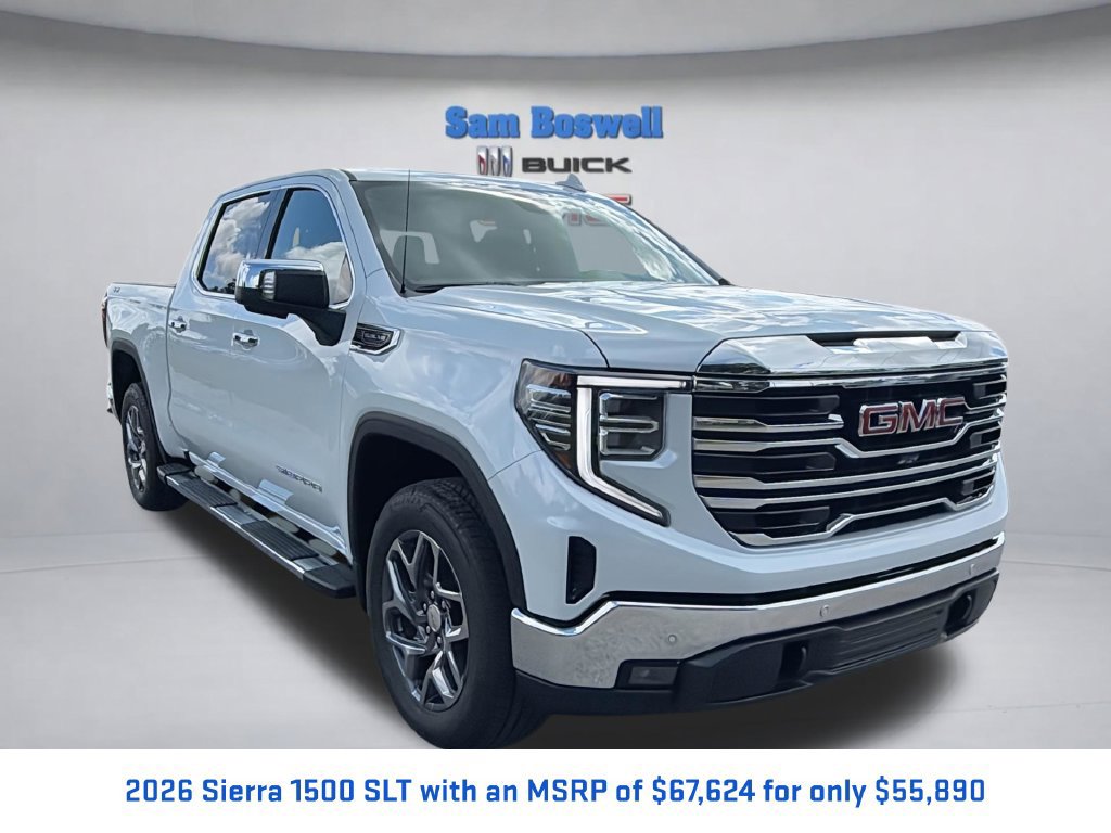 New 2026 GMC Sierra 1500 SLT w/ SLT Premium Plus Package AWD/4WD image 1