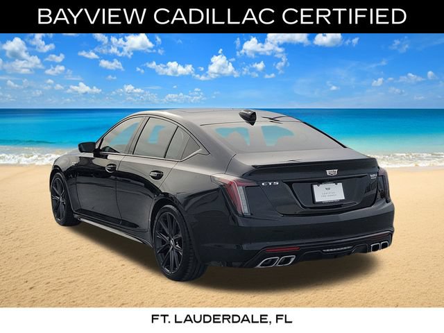 Certified 2025 Cadillac CT5 V w/ Technology Package RWD image 4