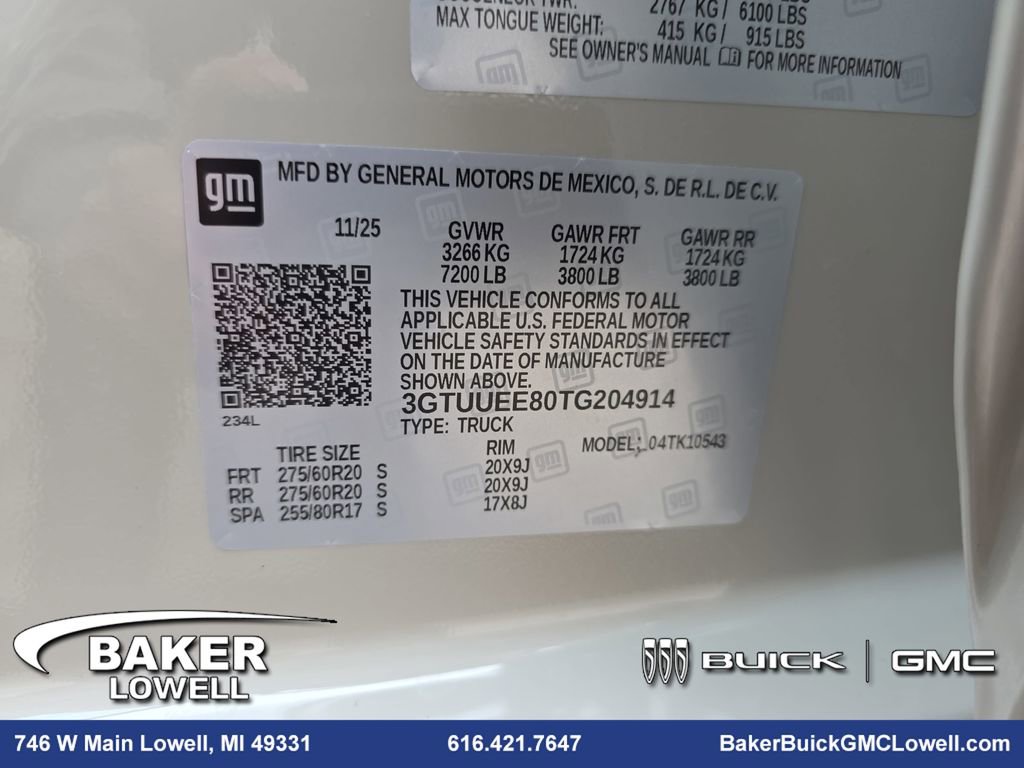 New 2026 GMC Sierra 1500 AT4 w/ AT4 Premium Package image 39