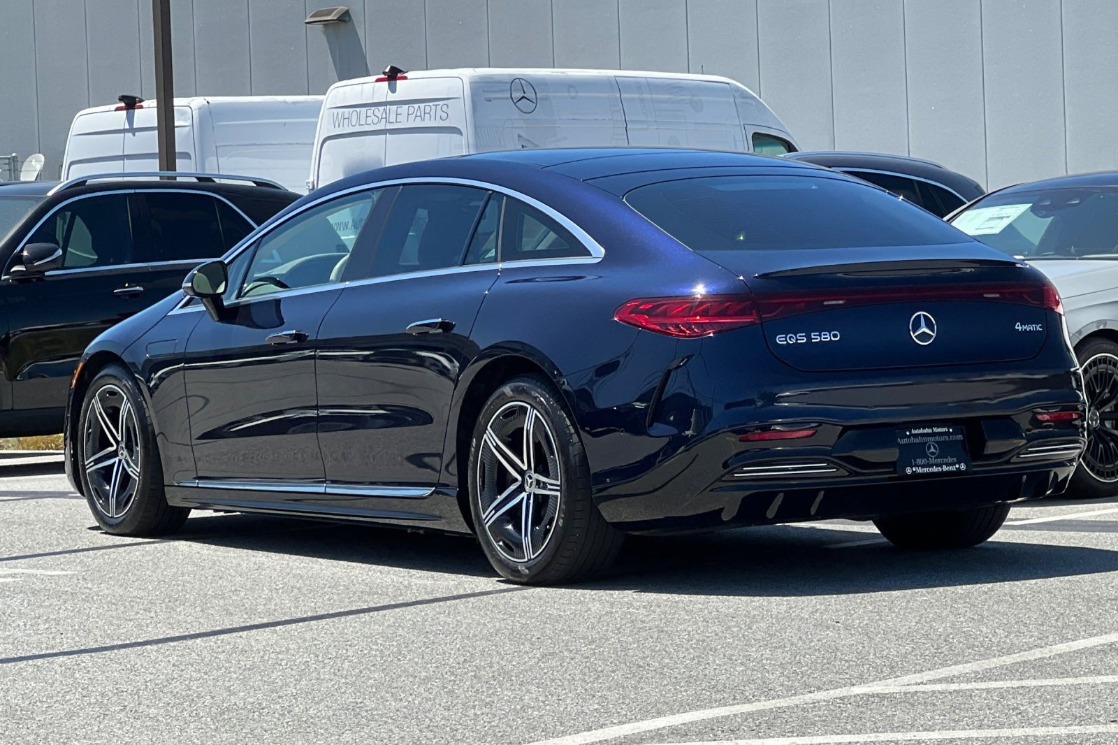 Certified 2023 Mercedes-Benz EQS 580 4MATIC Sedan image 3