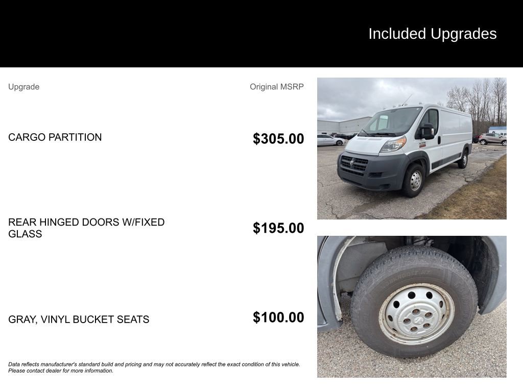 Used 2015 RAM ProMaster 1500 FWD image 6