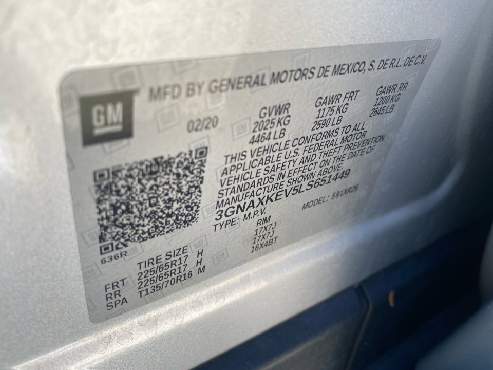 Used 2020 Chevrolet Equinox LT FWD image 39