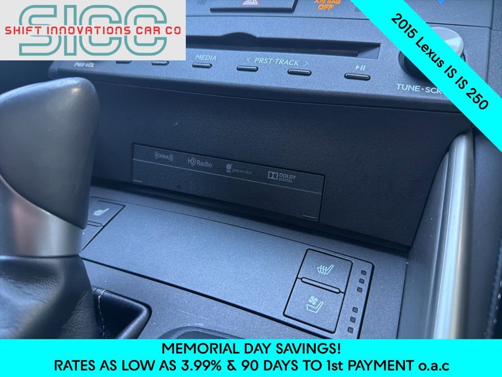 Used 2015 Lexus IS 250 w/ Navigation System Package RWD image 20