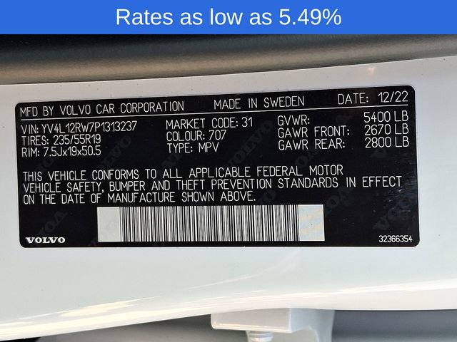 Certified 2023 Volvo XC60 B5 Plus w/ Climate Package image 30