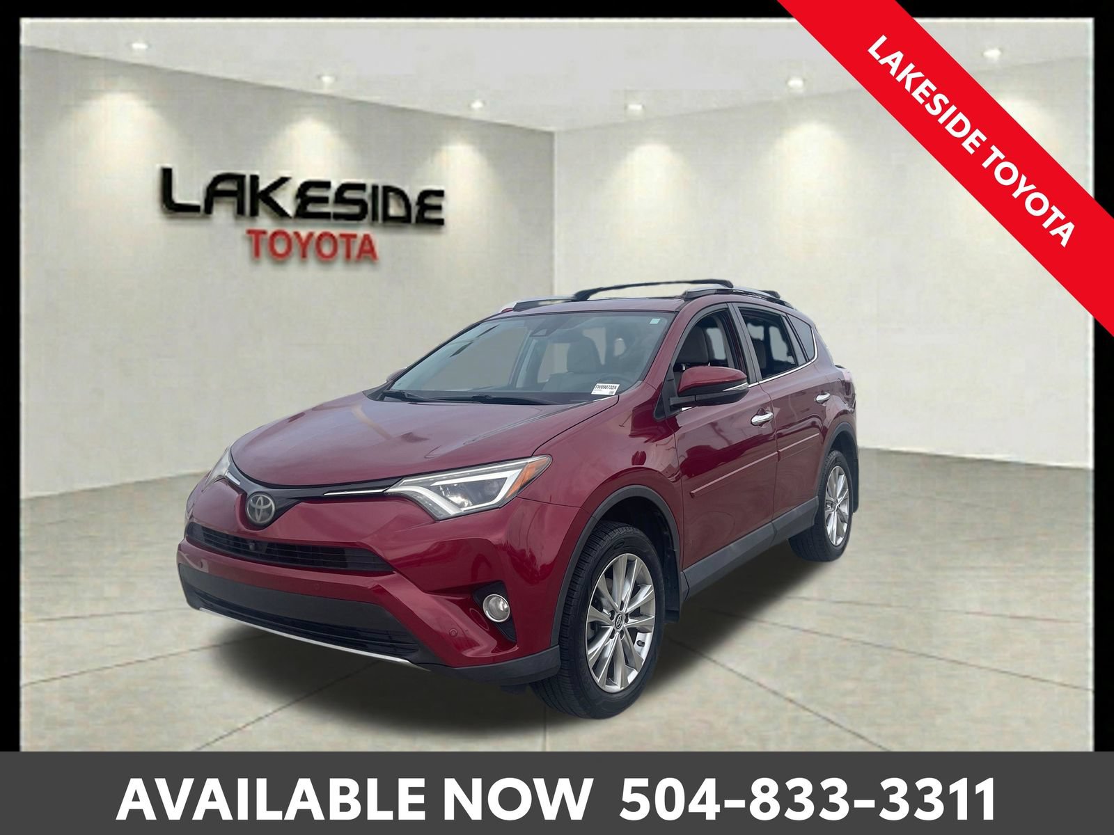 Used 2018 Toyota RAV4 Limited w/ Advanced Technology Package FWD image 1