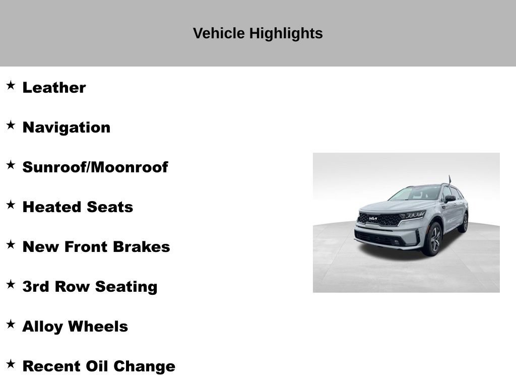 Certified 2022 Kia Sorento EX w/ Panoramic Sunroof Package image 10