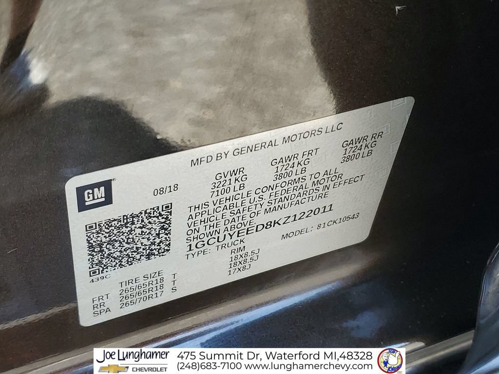 Certified 2019 Chevrolet Silverado 1500 RST AWD/4WD image 34