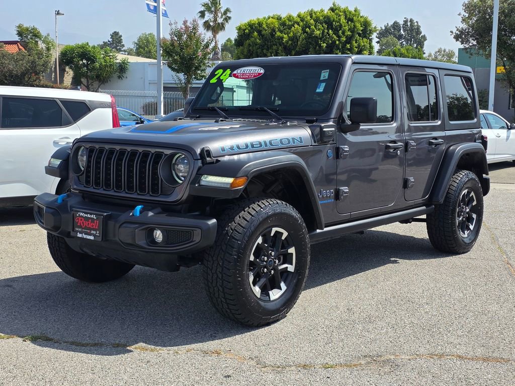 Certified 2024 Jeep Wrangler Unlimited Rubicon 4xe AWD/4WD image 10