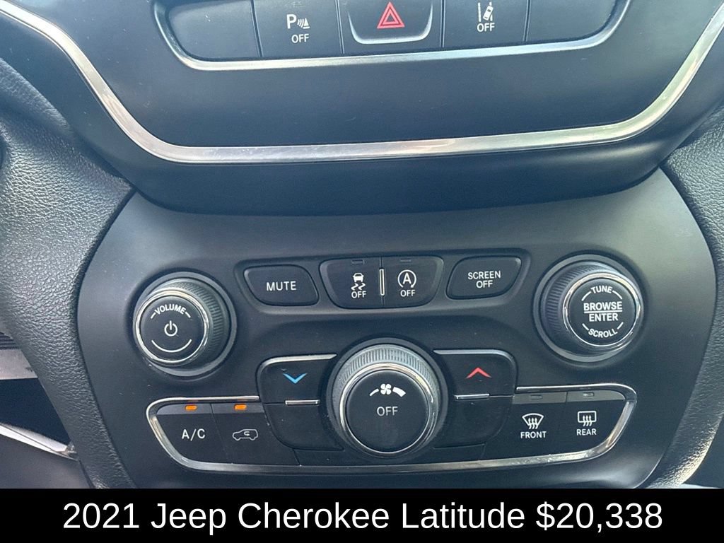 Used 2021 Jeep Cherokee Latitude w/ Mobile Office Group AWD/4WD image 24