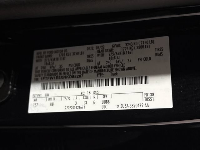 Used 2022 Ford F150 Lariat AWD/4WD image 21
