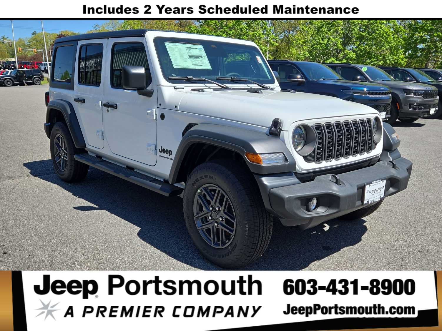 New 2026 Jeep Wrangler Unlimited Sport