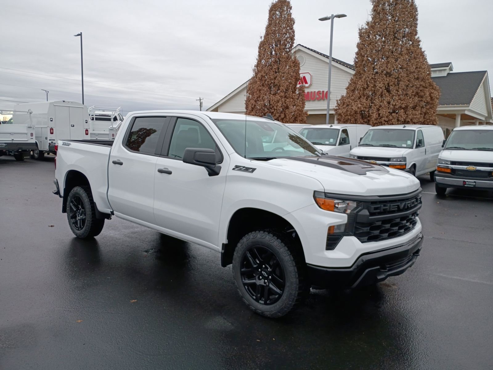 New 2026 Chevrolet Silverado 1500 Custom Trail Boss w/ Dark Appearance Package image 9