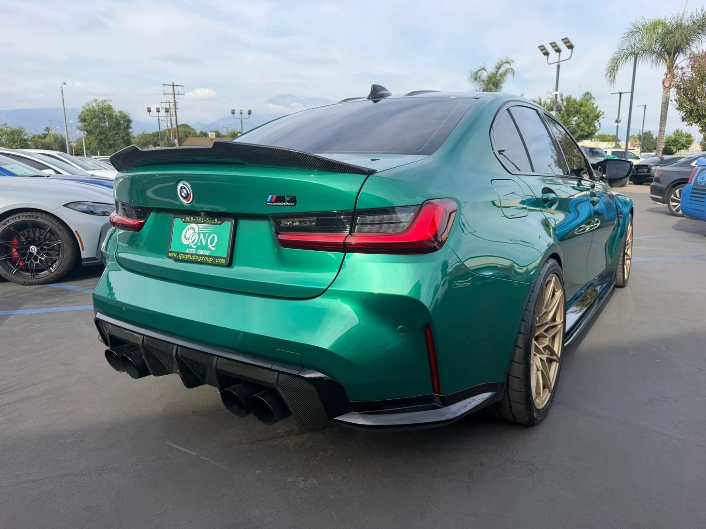 Used 2022 BMW M3 Competition w/ M Carbon Exterior Package RWD image 6