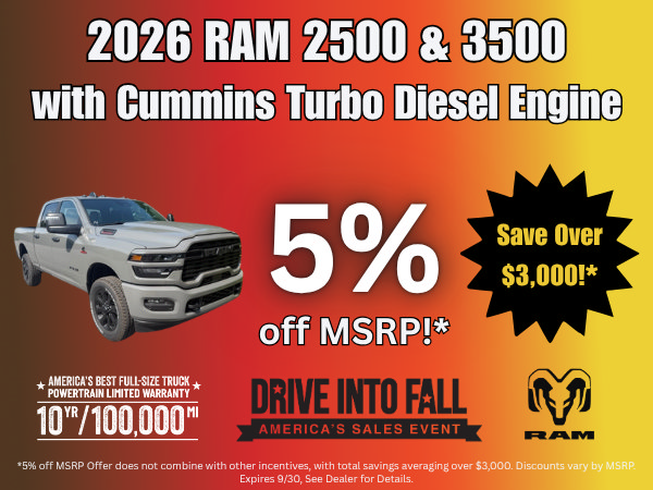 New 2026 RAM 2500 Tradesman w/ Bed Convenience Group AWD/4WD image 10