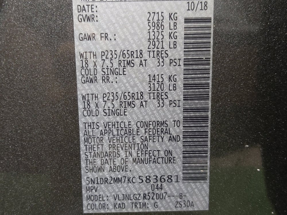 Used 2019 Nissan Pathfinder SL AWD/4WD image 33