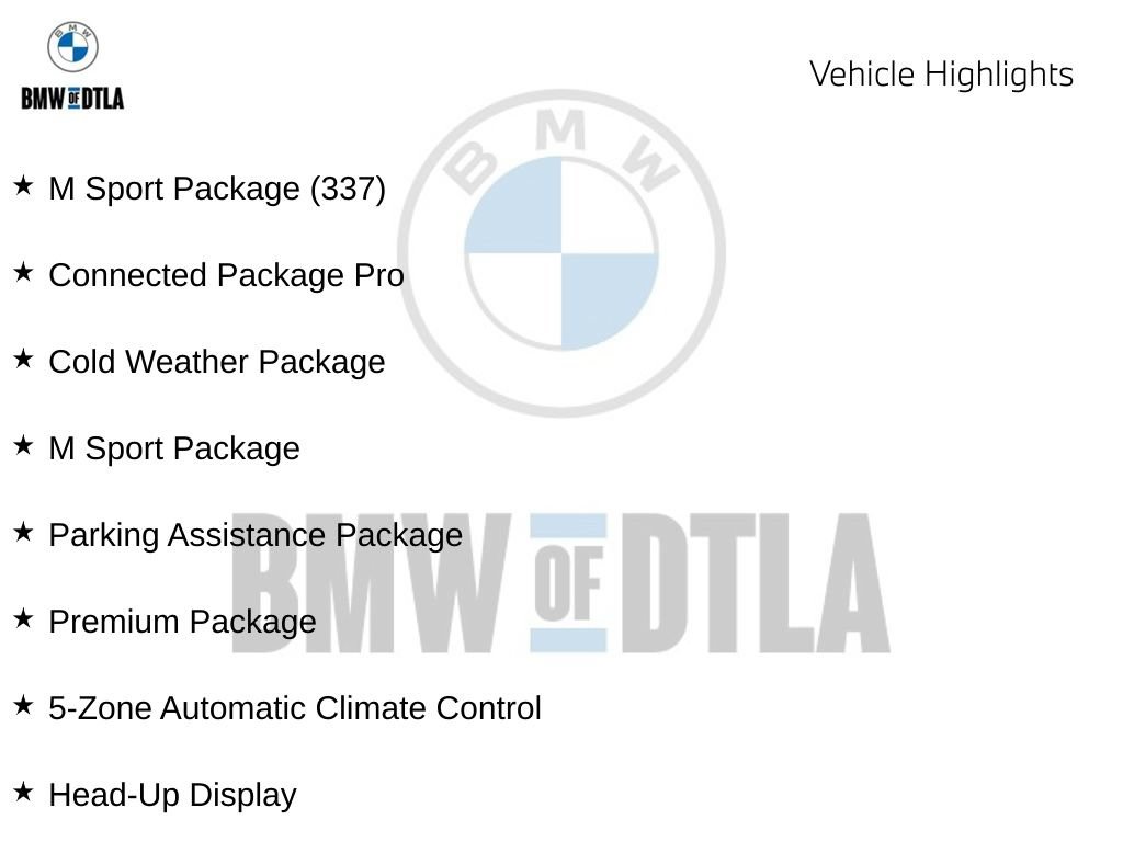 Certified 2022 BMW X7 xDrive40i w/ M Sport Package AWD/4WD image 1