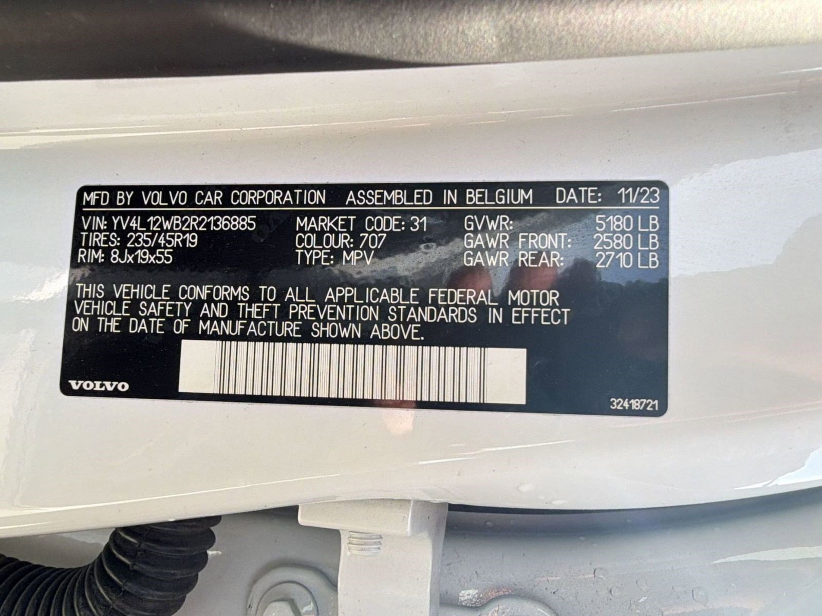 Certified 2024 Volvo V60 B5 Cross Country Ultimate image 19