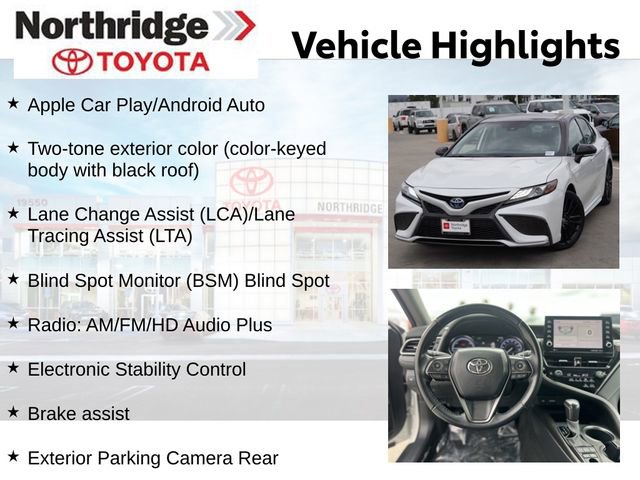 Used 2022 Toyota Camry XSE image 2