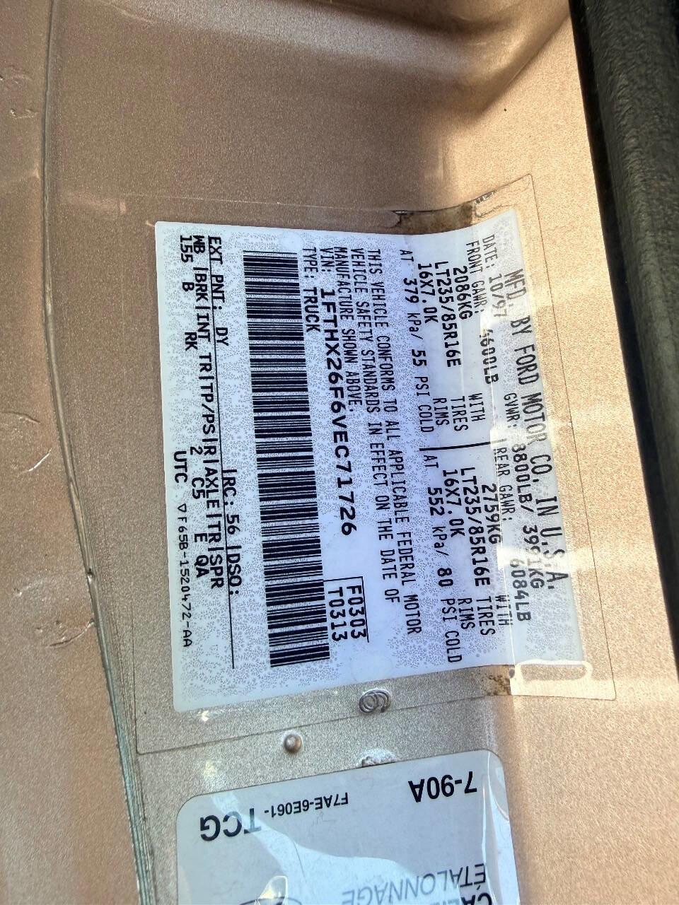 Used 1997 Ford F250 XLT image 29