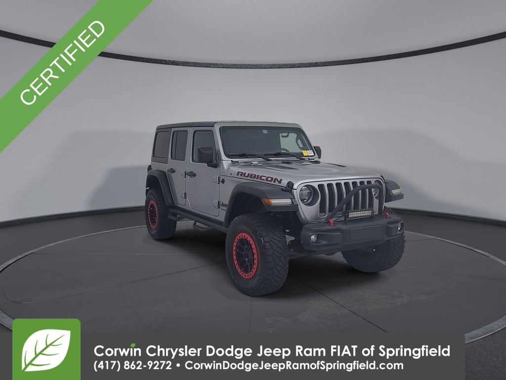 Certified 2018 Jeep Wrangler Unlimited Rubicon w/ Steel Bumper Group image 9
