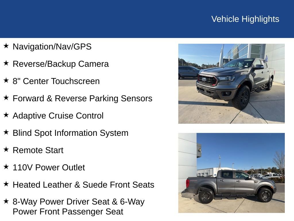Used 2022 Ford Ranger Lariat w/ Tremor Off-Road Package image 26