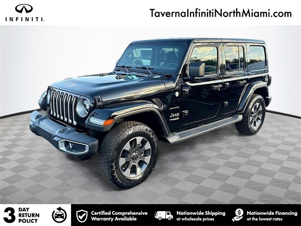 Used 2021 Jeep Wrangler Unlimited Sahara