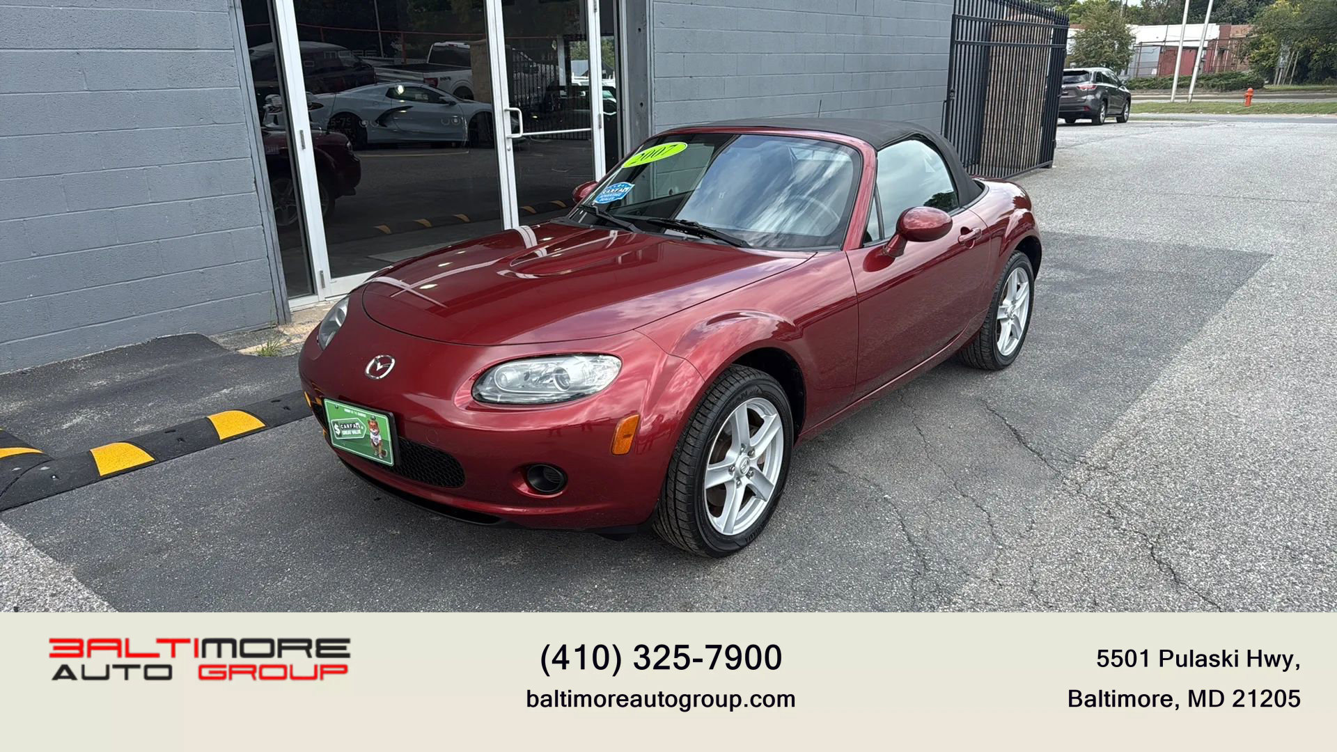 Used 2007 MAZDA MX-5 Miata Sport
