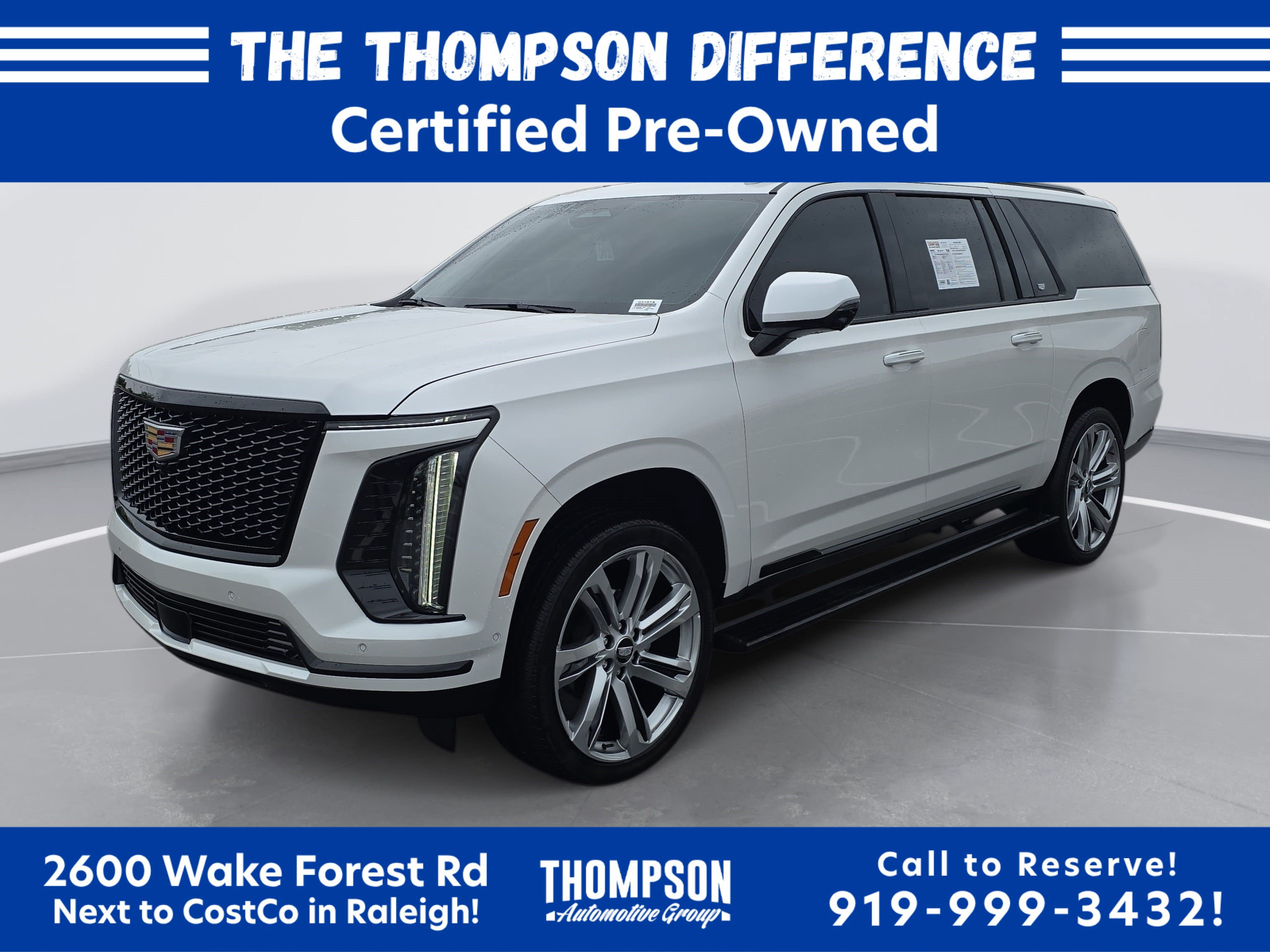 Certified 2025 Cadillac Escalade ESV Sport Platinum AWD/4WD image 7