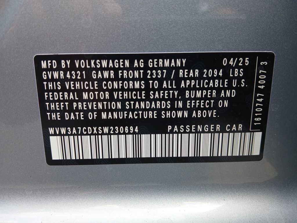 New 2025 Volkswagen GTI SE image 30