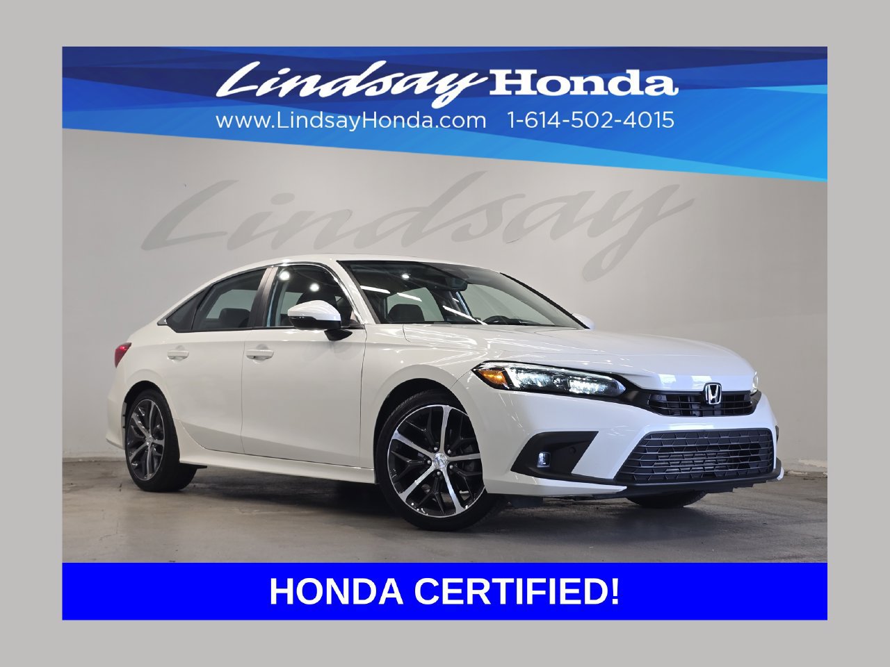 Certified 2022 Honda Civic Touring