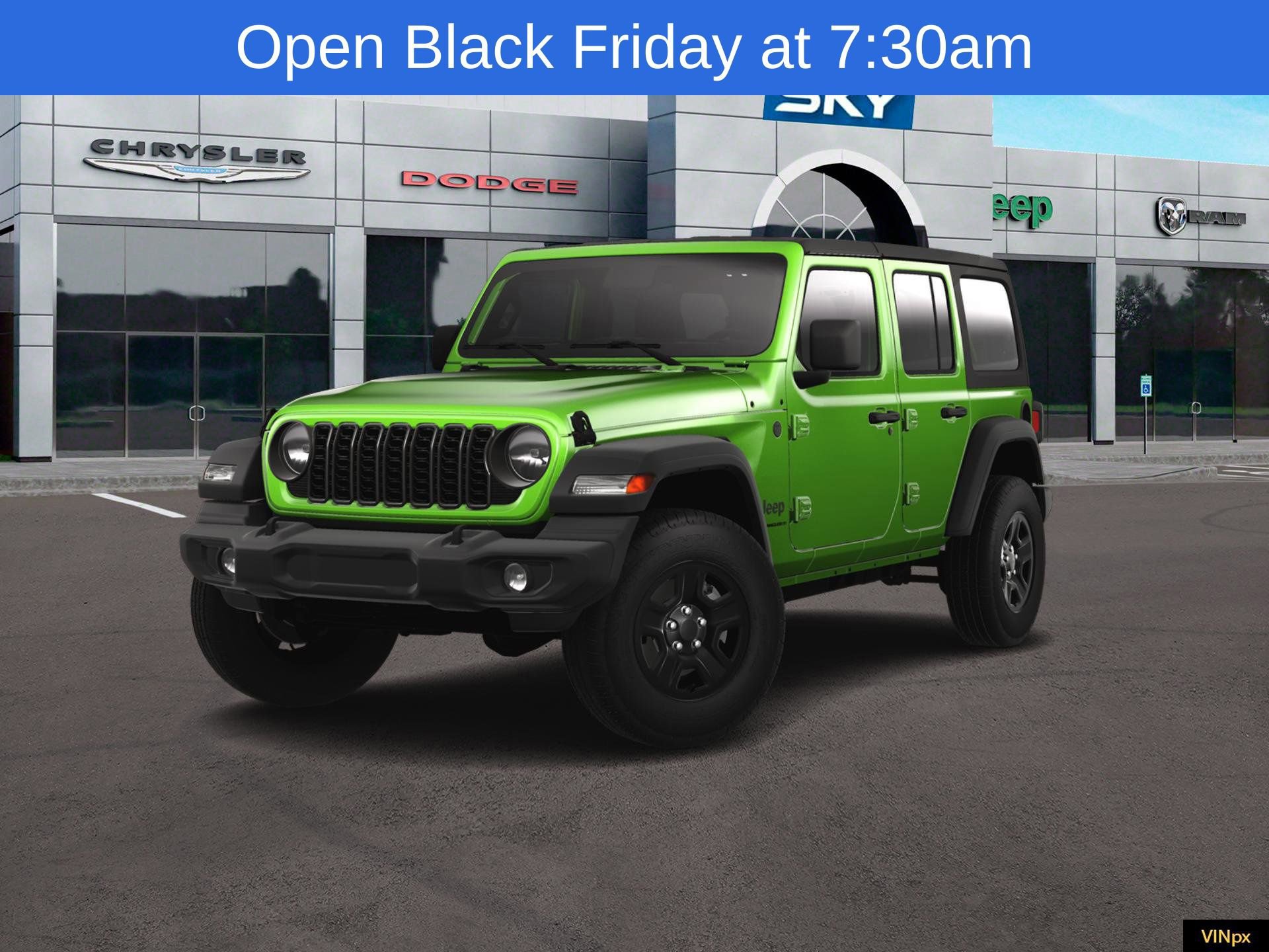 New 2025 Jeep Wrangler Sport