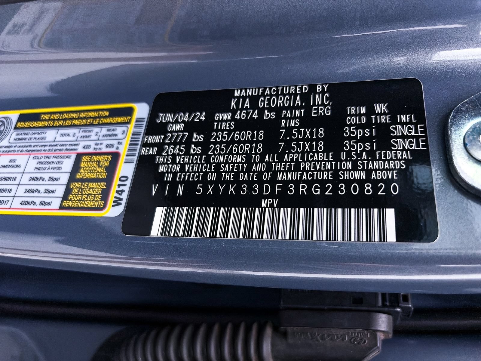 Used 2024 Kia Sportage EX FWD image 38