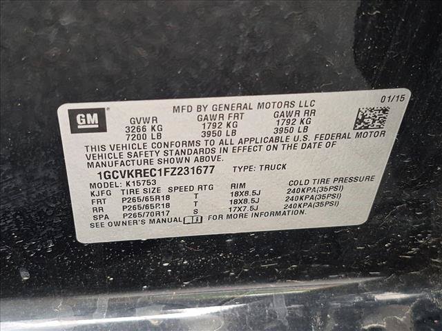 Used 2015 Chevrolet Silverado 1500 LT w/ All Star Edition AWD/4WD image 18