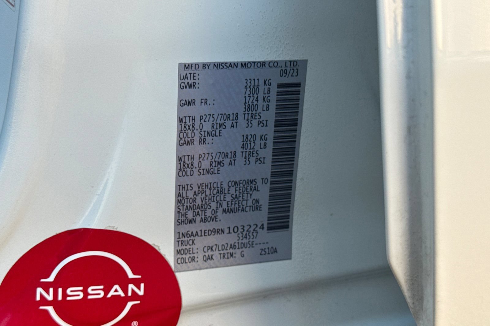 Used 2024 Nissan Titan PRO-4X w/ Pro-4x Utility Package AWD/4WD image 28