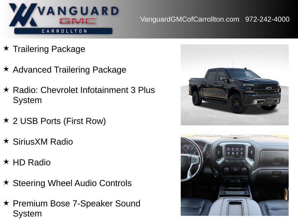 Used 2019 Chevrolet Silverado 1500 LT Trail Boss AWD/4WD image 12