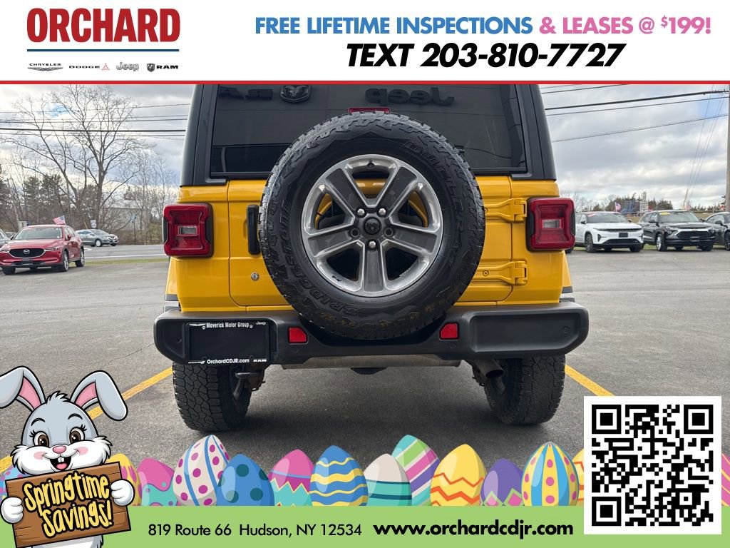 Used 2019 Jeep Wrangler Unlimited Sahara w/ Dual Top Group AWD/4WD image 4