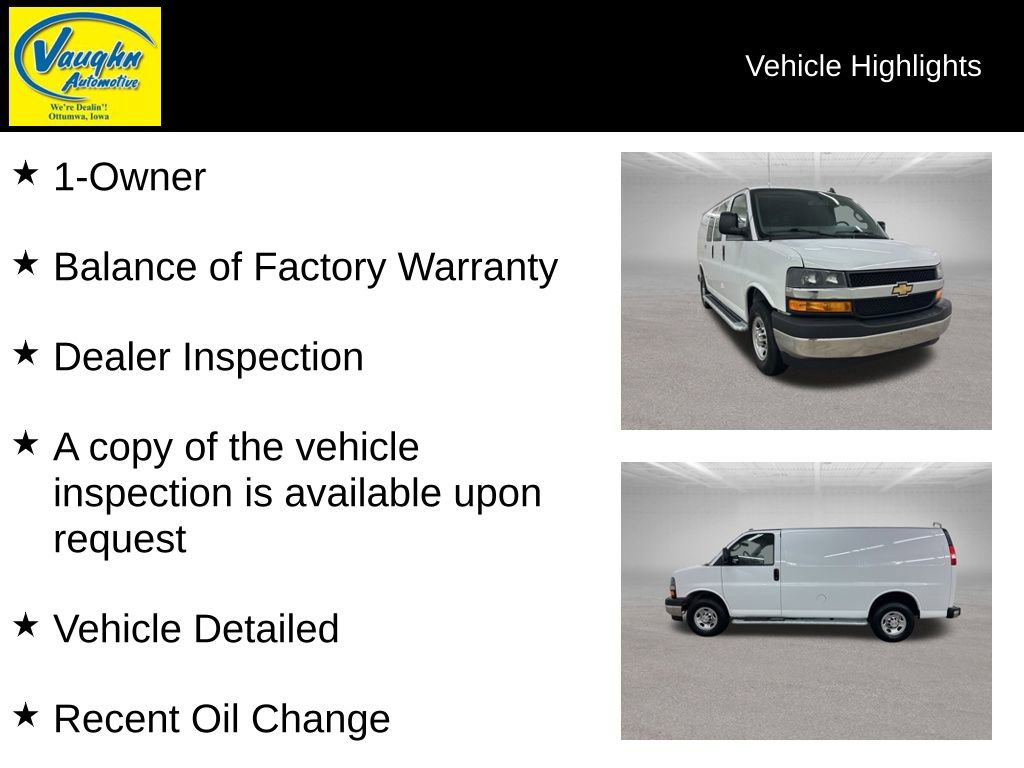 Used 2024 Chevrolet Express 2500 w/ Driver Convenience Package image 2