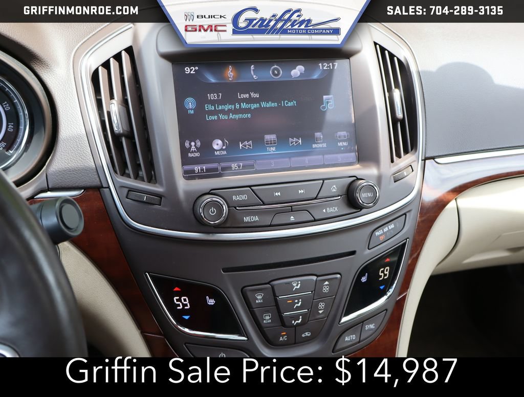 Certified 2017 Buick Regal Premium w/ Driver Confidence Package #1 FWD image 32