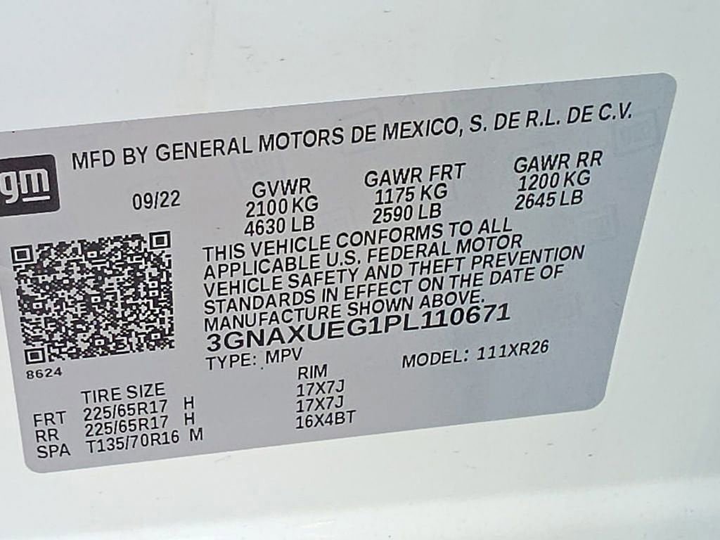 Used 2023 Chevrolet Equinox LT AWD/4WD image 39