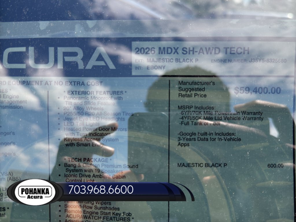 New 2026 Acura MDX w/ Technology Package AWD/4WD image 40