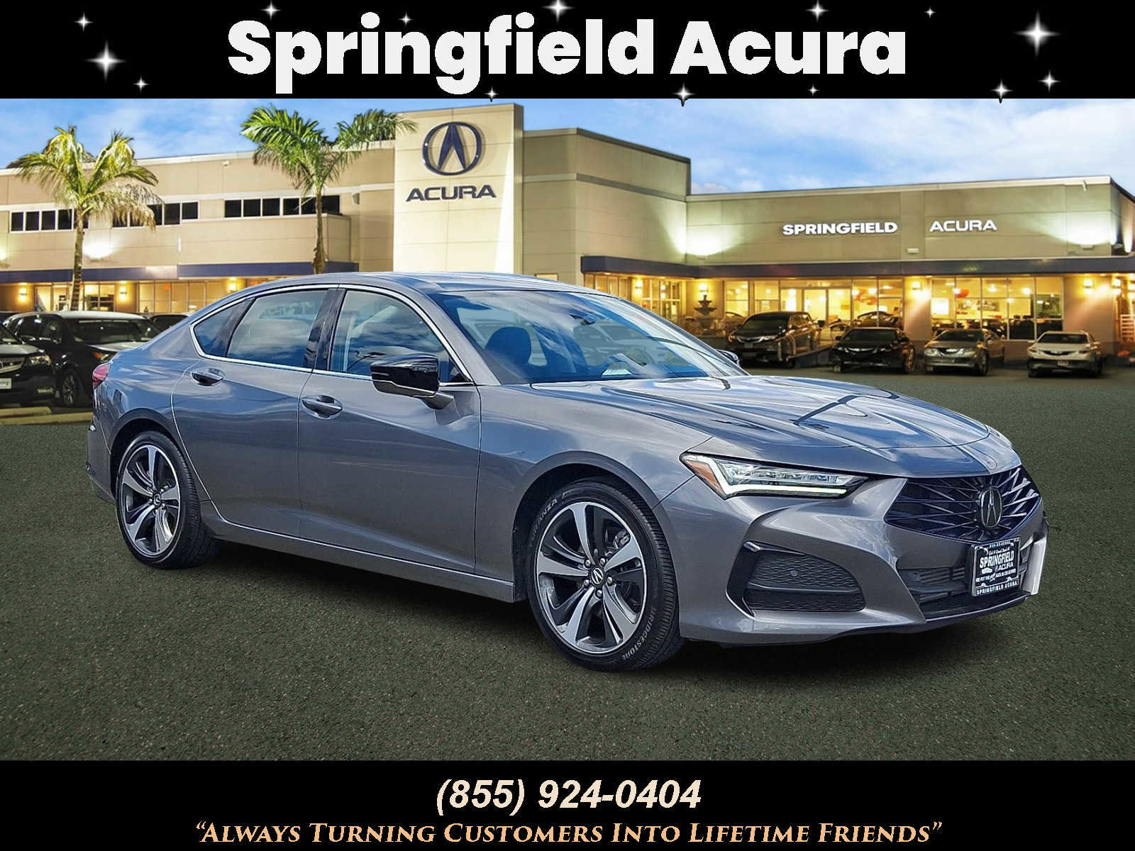 Certified 2025 Acura TLX w/ Technology Package FWD image 1