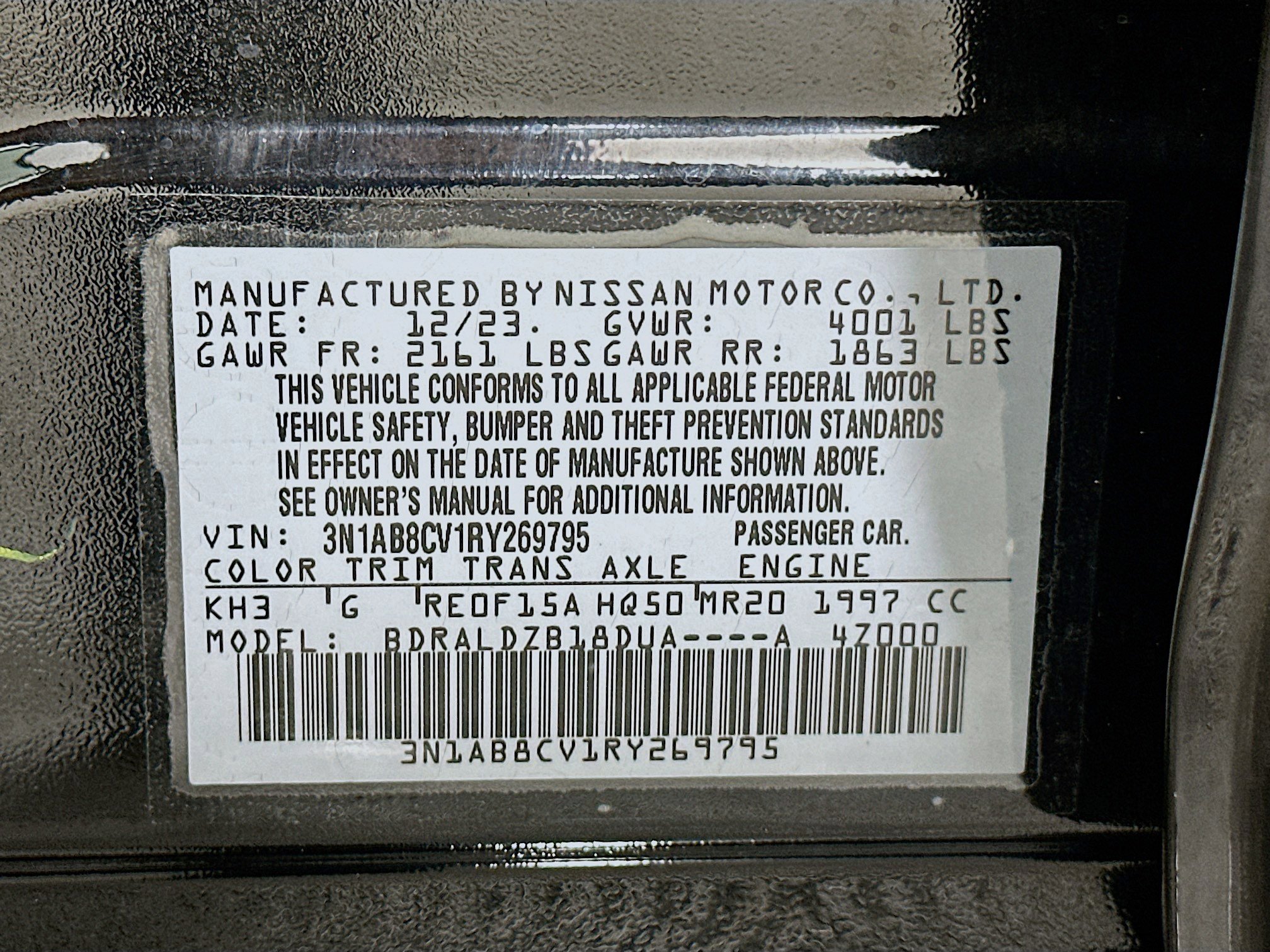 Used 2024 Nissan Sentra SV image 12