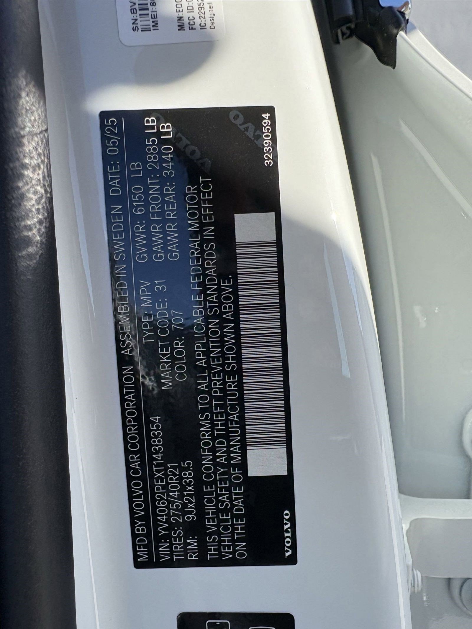 New 2026 Volvo XC90 B6 Plus w/ Protection Package Premier image 20