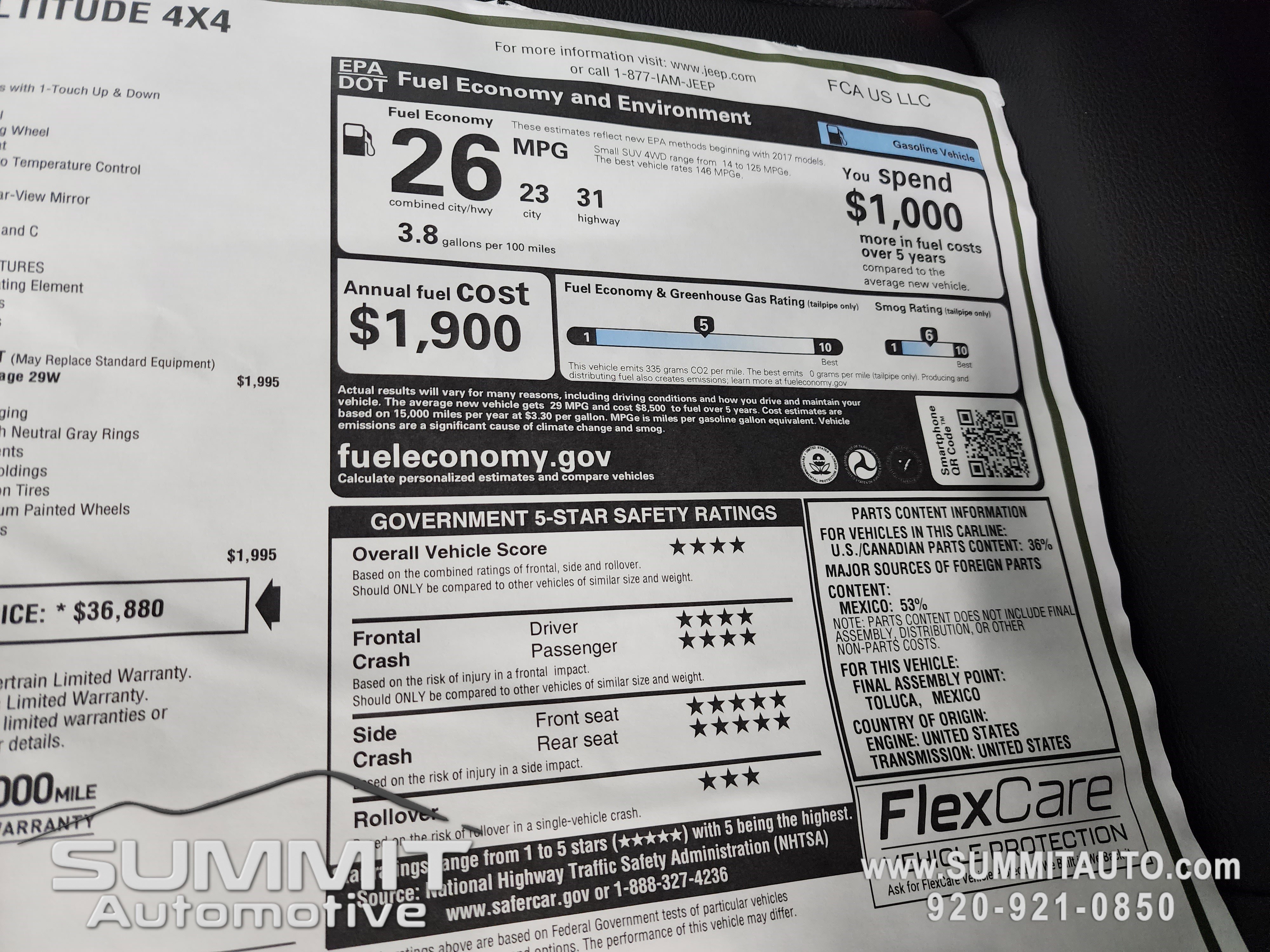 New 2026 Jeep Compass Limited image 39