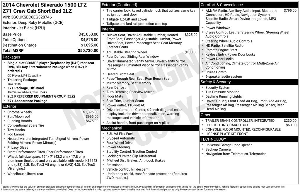 Used 2014 Chevrolet Silverado 1500 LTZ Z71 image 10