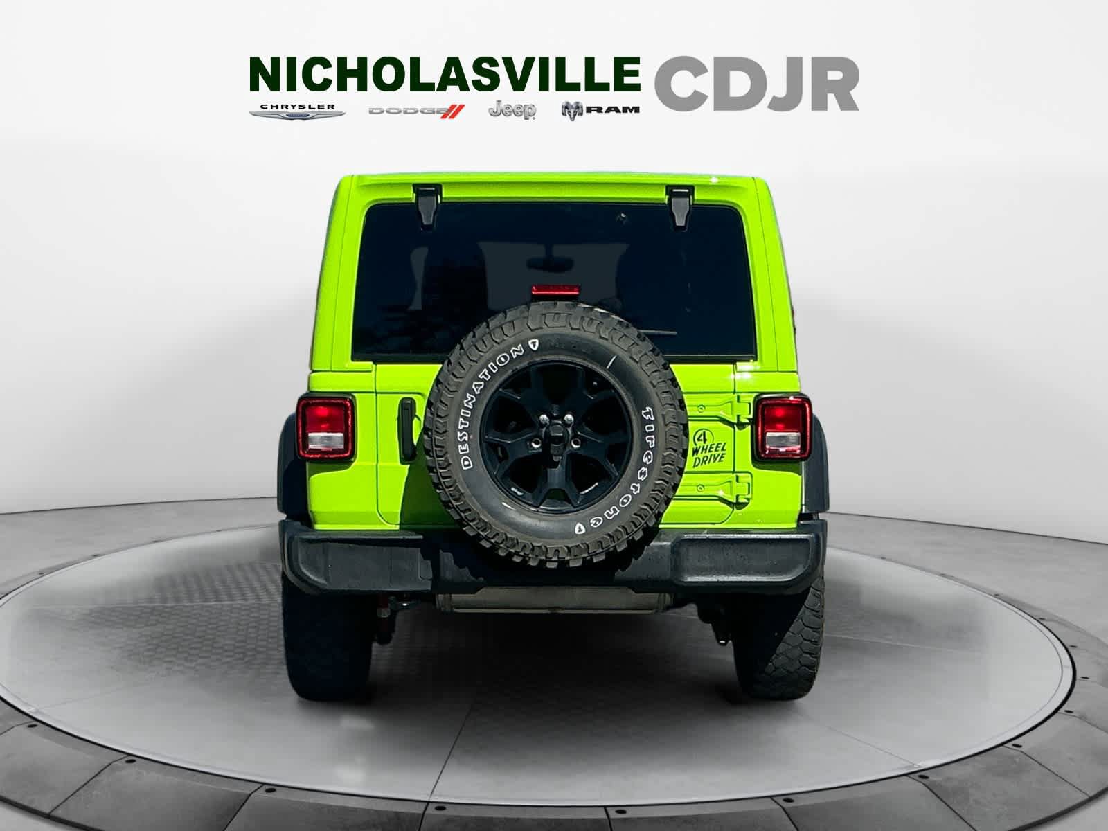 Used 2021 Jeep Wrangler Unlimited Sport AWD/4WD image 4